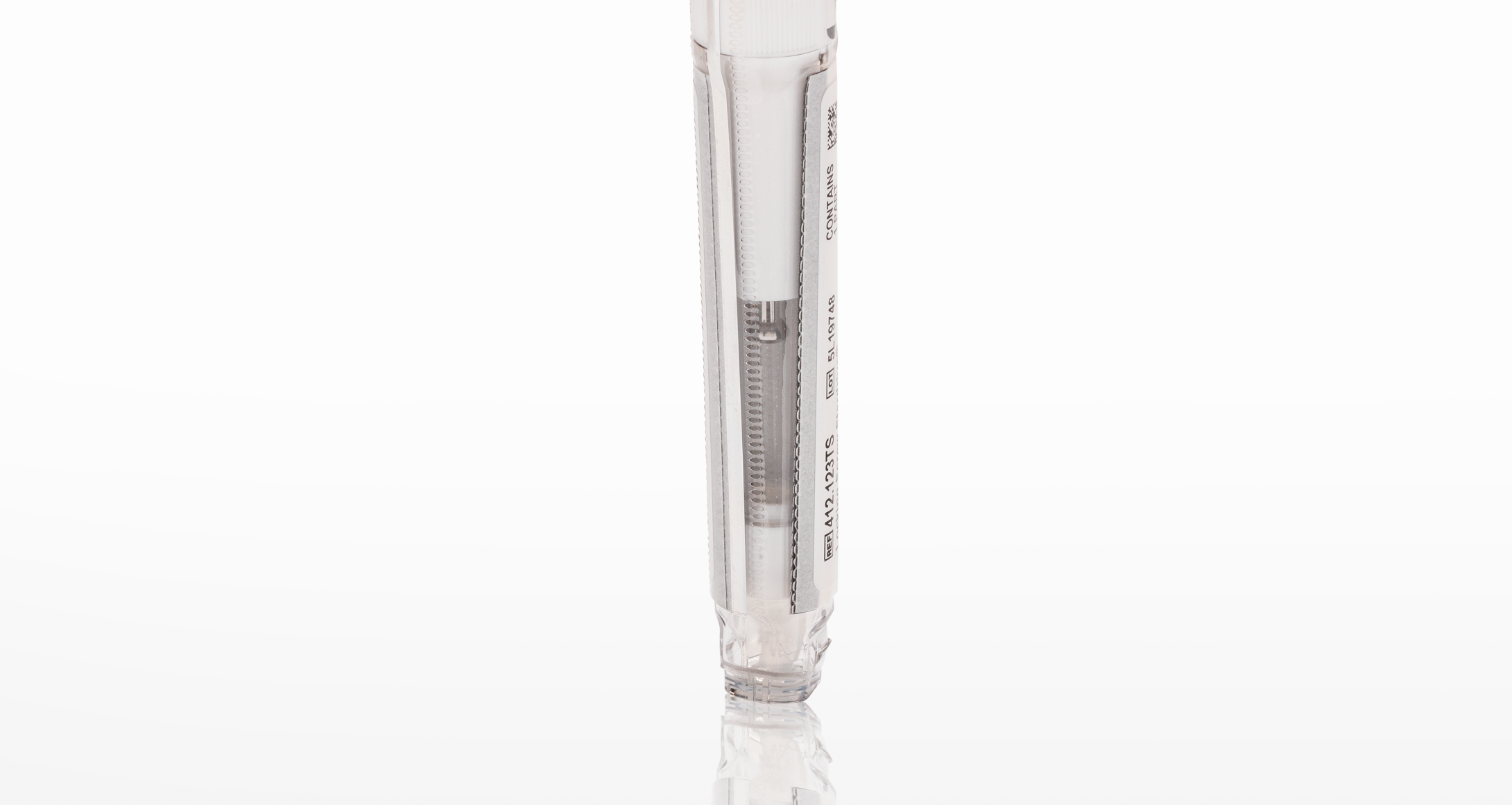 Tube packaging concept labeled